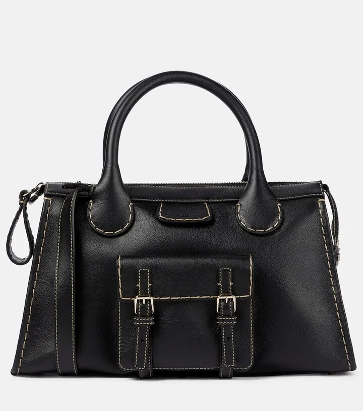 Edith Medium leather tote
