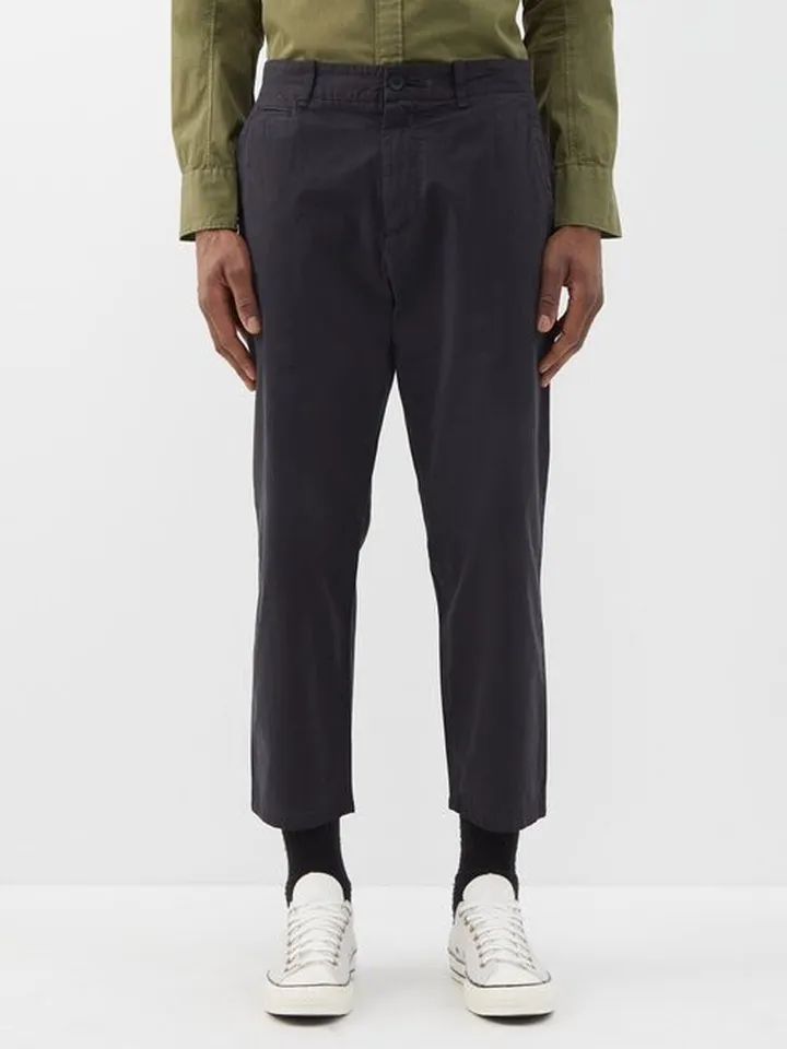 Beck Cropped Cotton Trousers