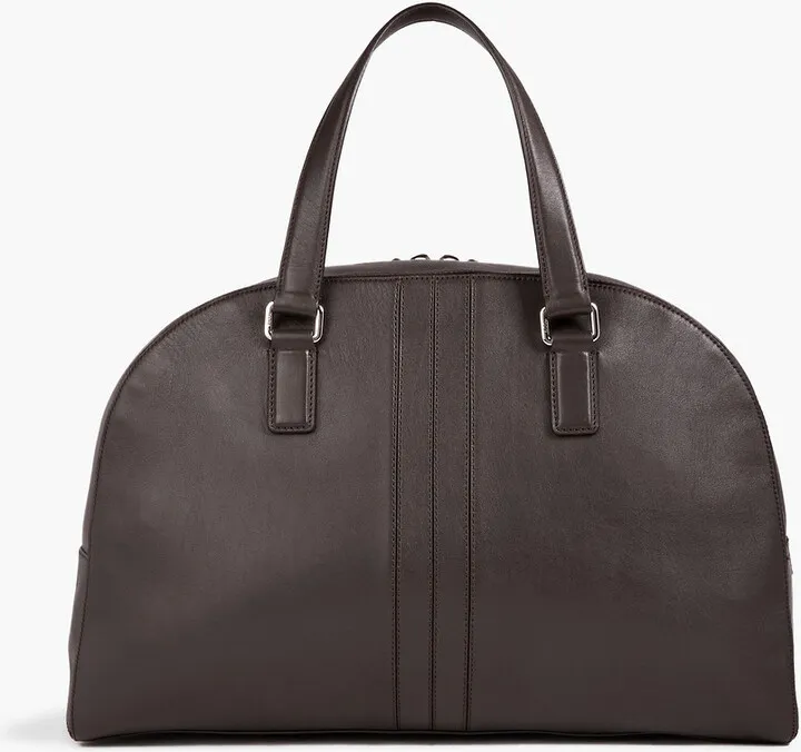 Leather tote