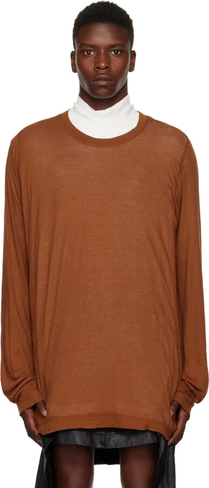 Julius Brown Prism Long Sleeve T-Shirt