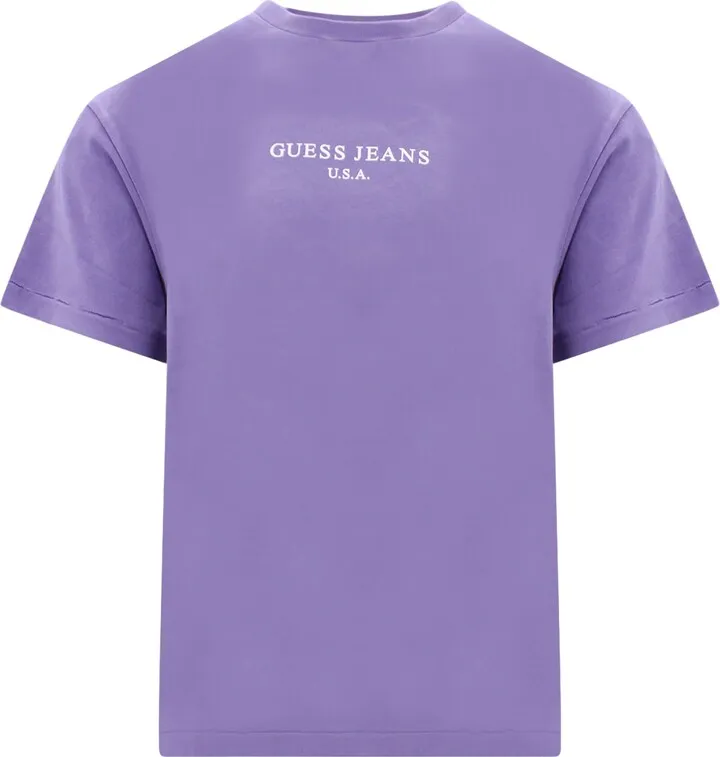 Cotton t-shirt with frontal logo