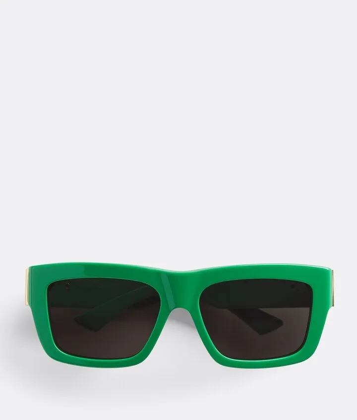 Angle Acetate Square Sunglasses