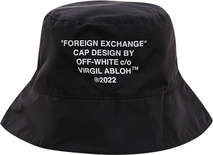 Off-White Logo Printed Bucket Hat
