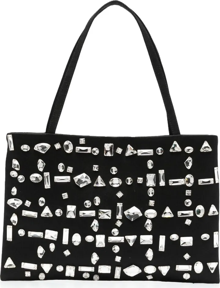 Crystal-Embellished Mini Bag