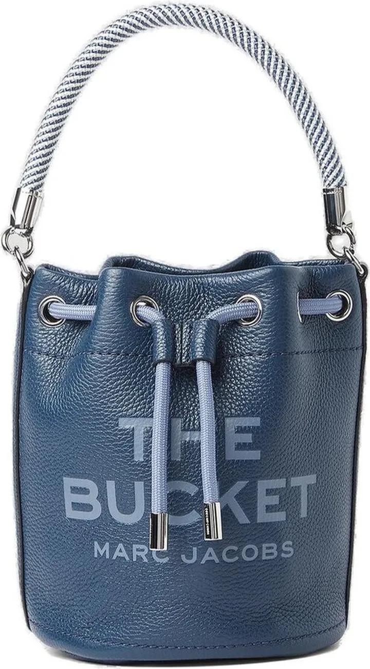 Marc Jacobs Logo Embossed Bucket Bag