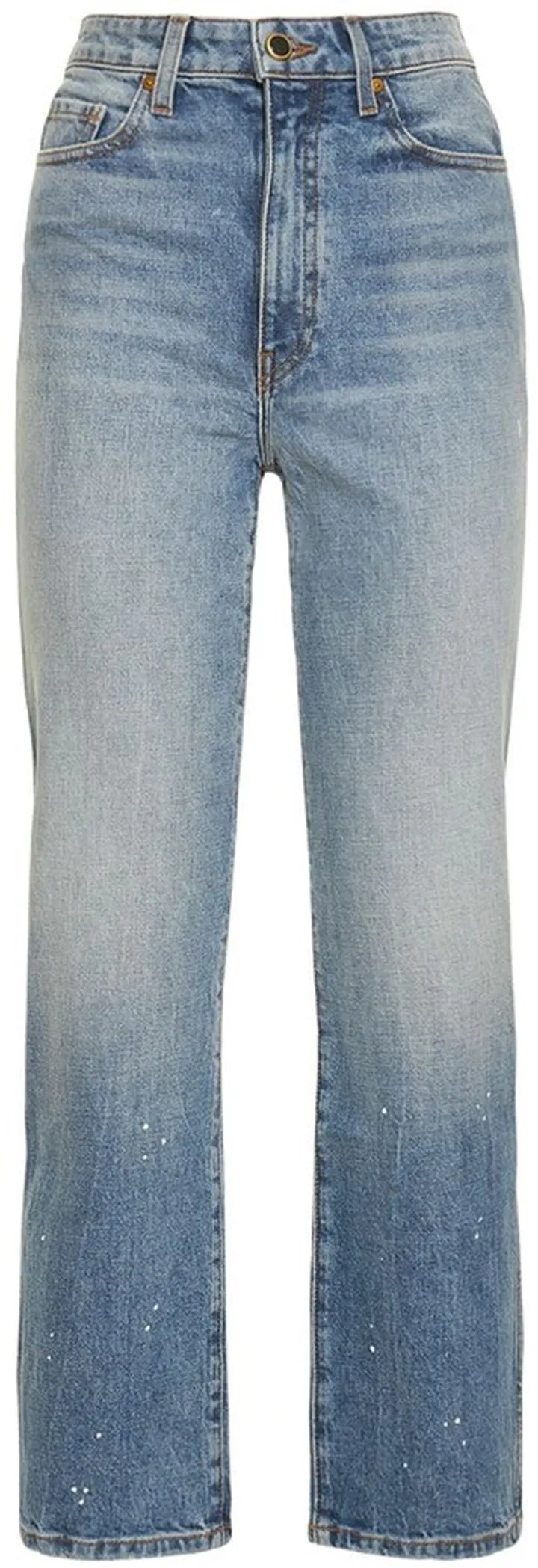 Abigail high rise straight jeans
