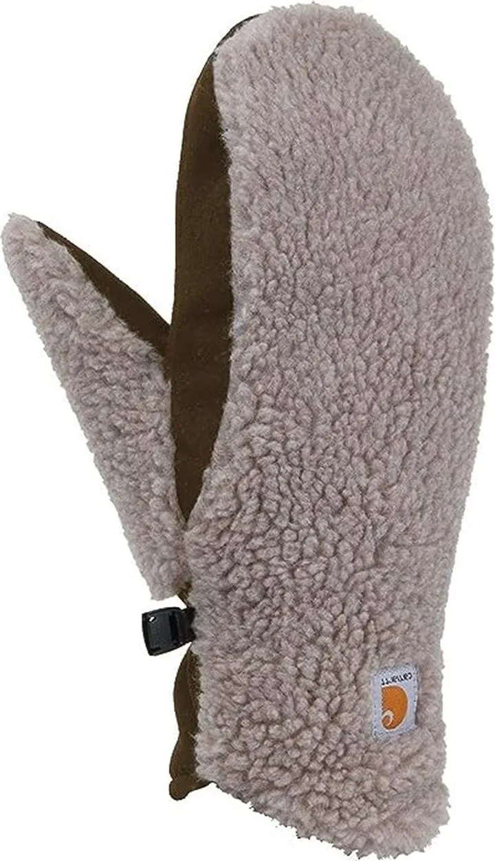 Carhartt Women's Sherpa Mitten (Desert Sand) Extreme Cold Weather Gloves