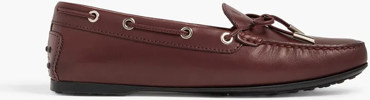 Heaven Laccetto leather loafers