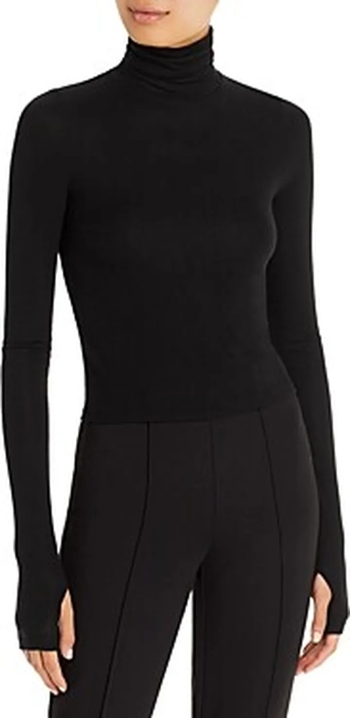 Atm Anthony Thomas Melillo Long Sleeve Turtleneck Top