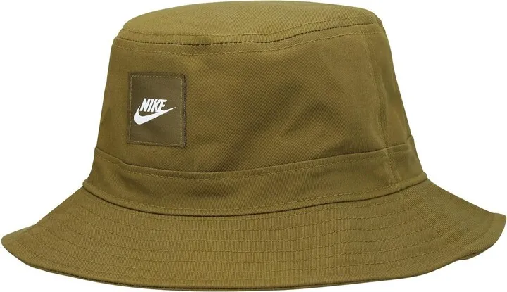 Men's Nike Olive Futura Core Bucket Hat
