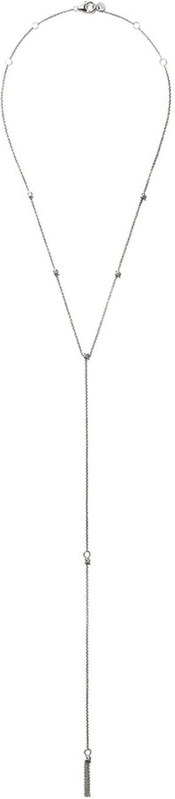 18kt white gold MALA diamond multiwear necklace