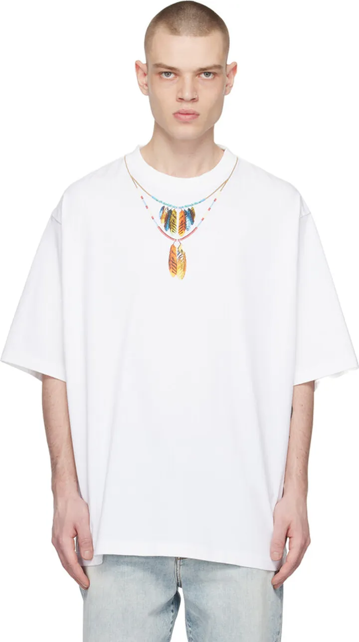 Marcelo Burlon County of Milan White Wings T-Shirt