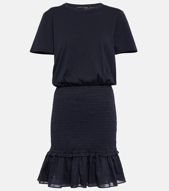 Aberdeen cotton minidress