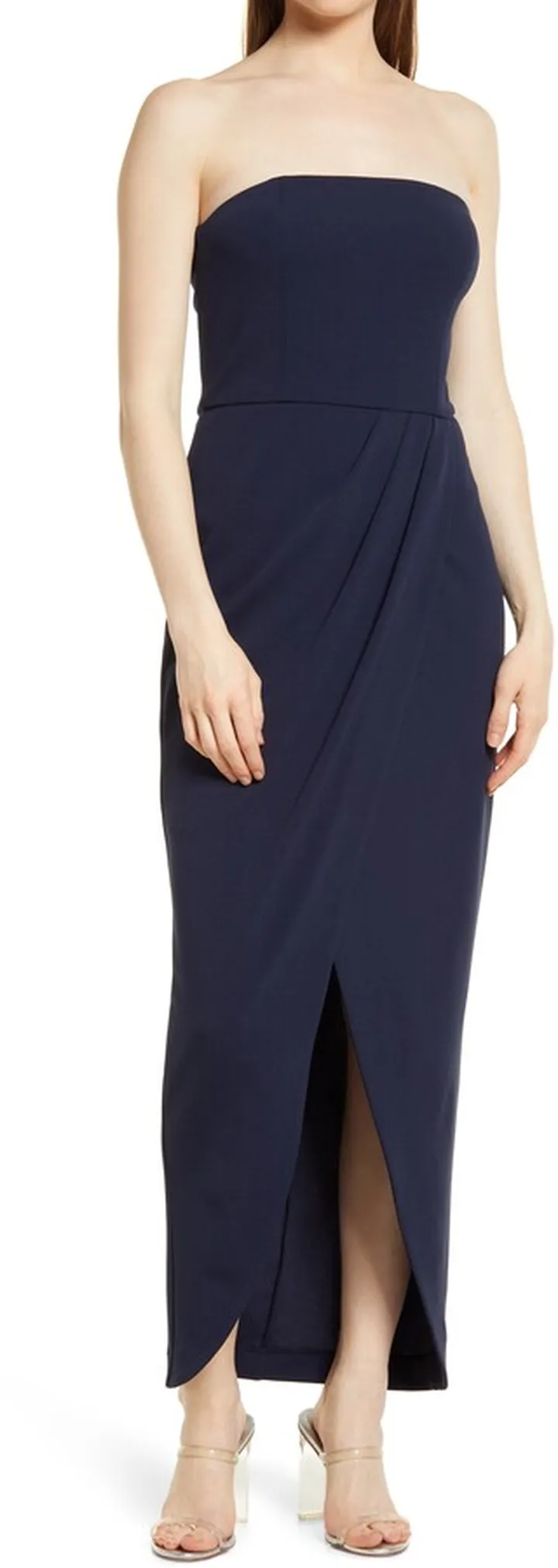 The Angelique Strapless Tulip Gown