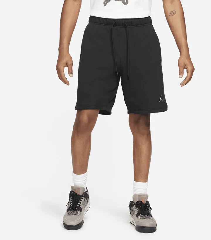 Men's Jordan Brooklyn Fleece Shorts in Black
