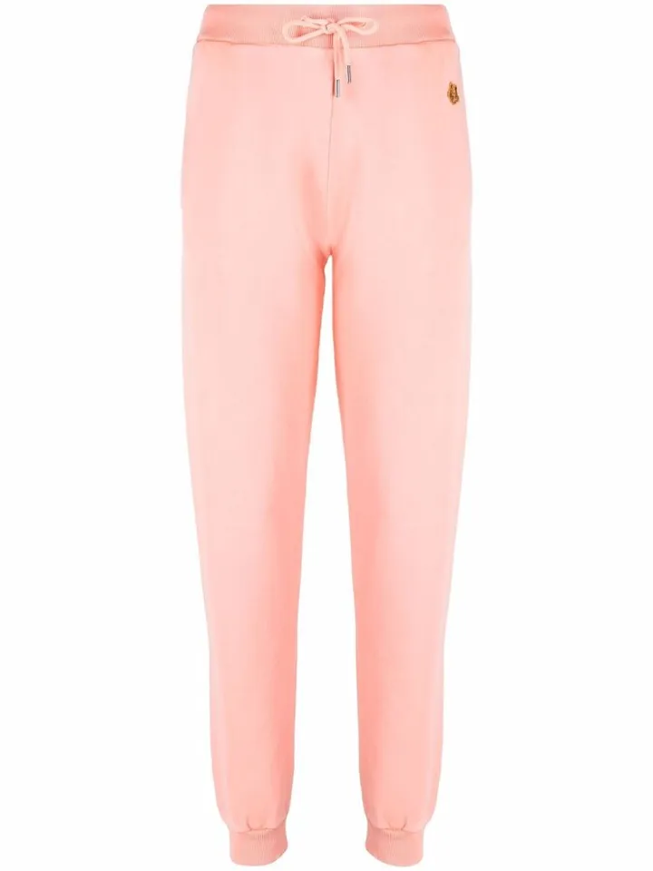 Tiger-Patch Cotton Joggers
