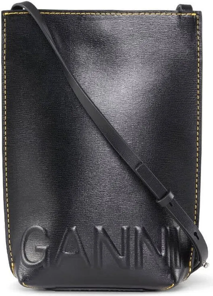 Ganni Black Mini Crossbody Bag