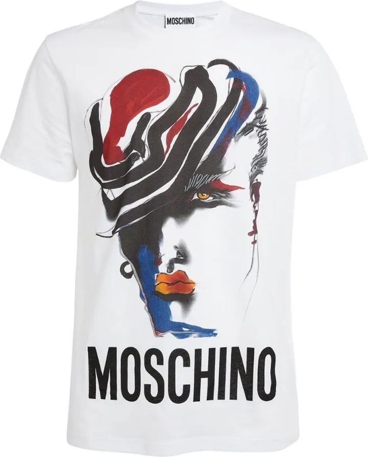Moschino Face Print T-Shirt