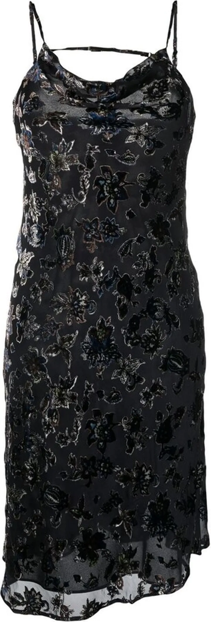 Floral-Print Midi Dress
