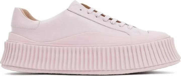 Jil Sander Platform Lace-Up Sneakers