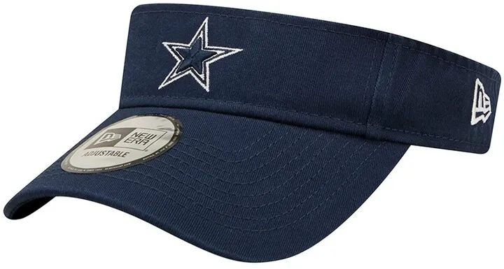 Men's New Era Navy Dallas Cowboys Adjustable Visor