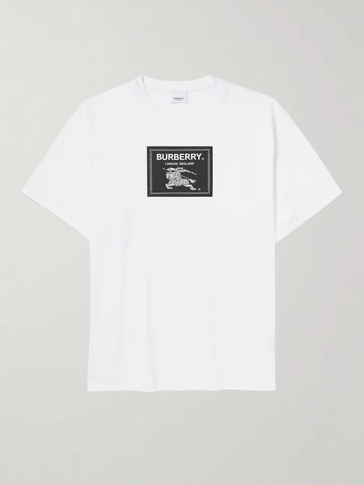 Logo-Appliquéd Stretch Cotton-Jersey T-Shirt