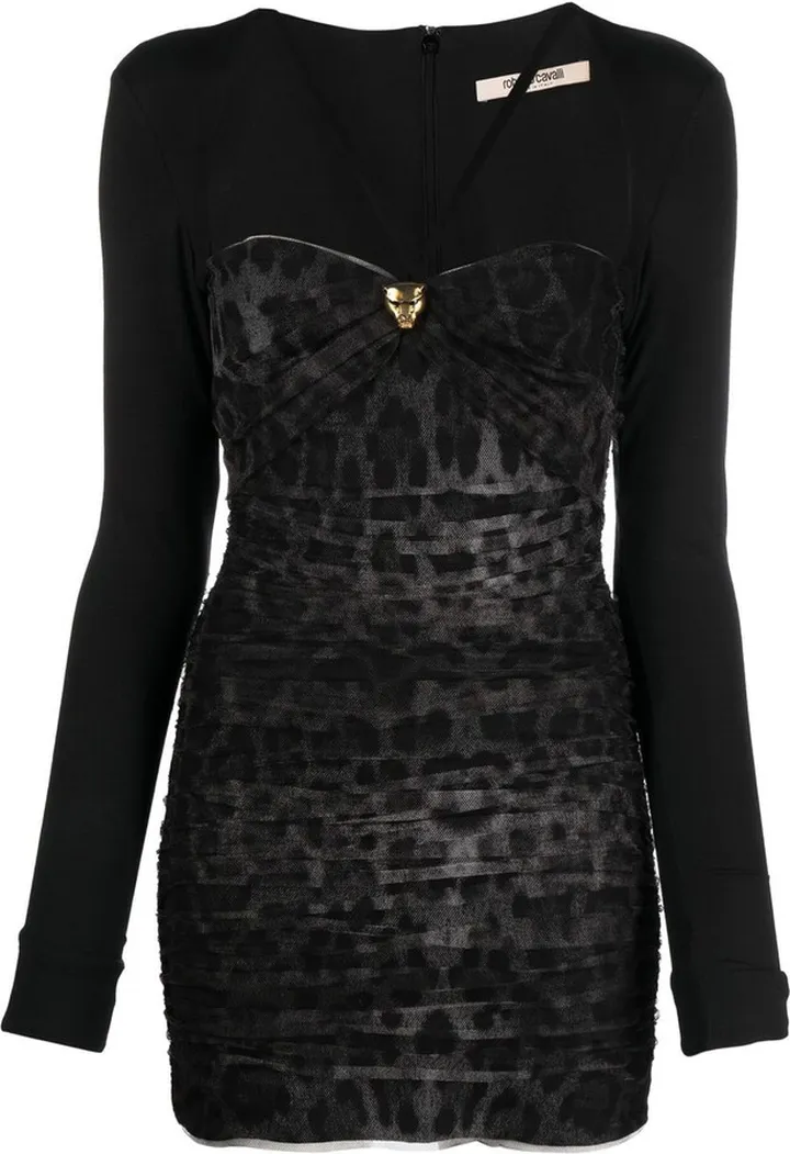 Leopard-Print Dress