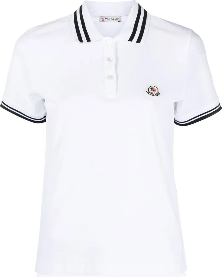 Stripe-Trim Polo Shirt