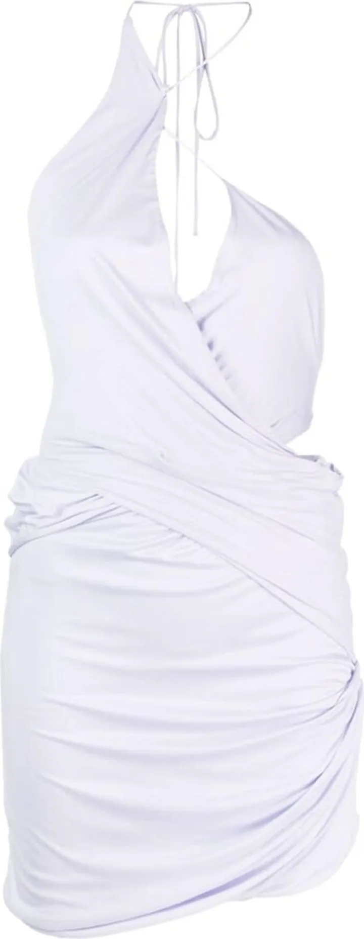 Cut-Out Asymmetric Minidress