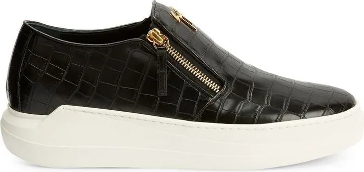 Conley zip-detail low-top sneakers
