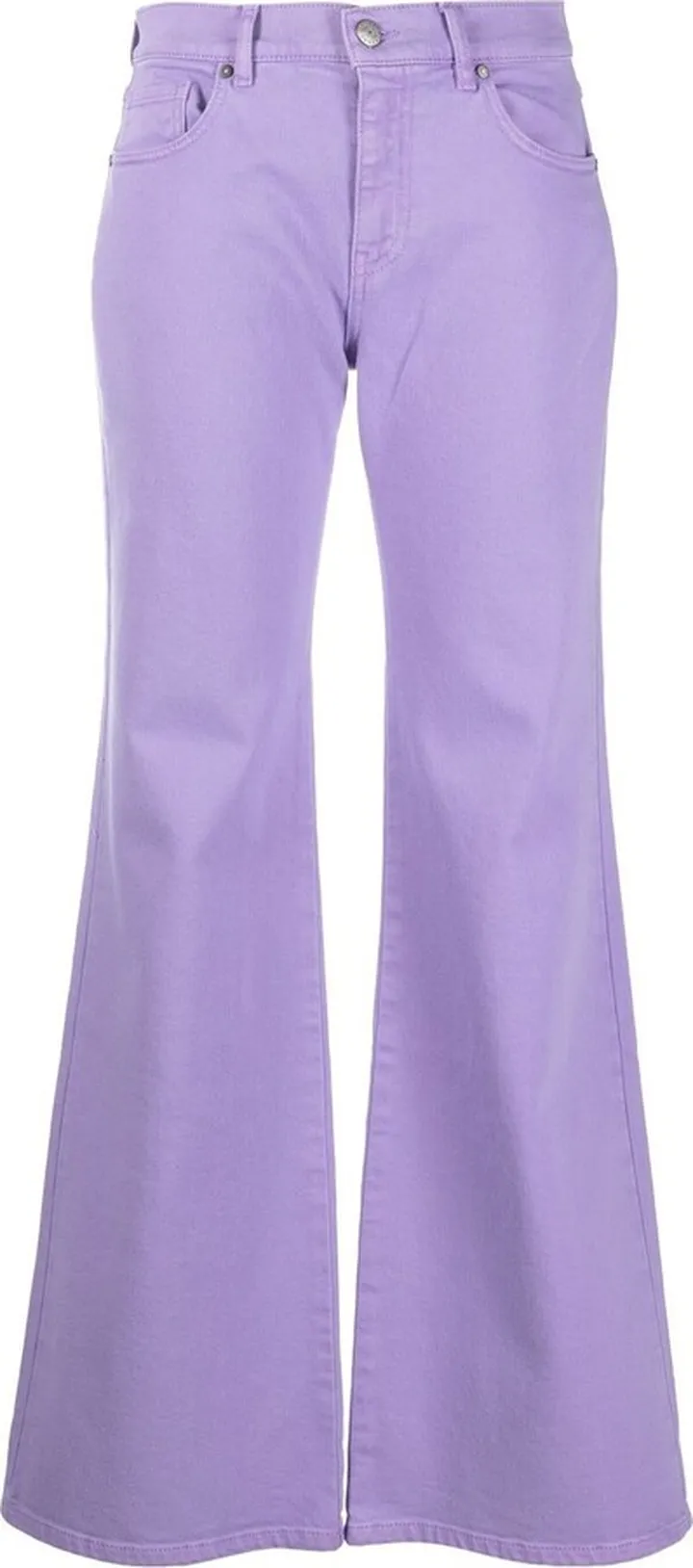 Mid-Rise Wide-Leg Jeans
