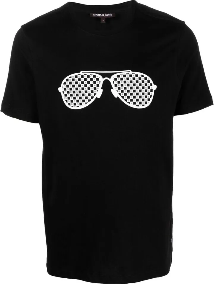 graphic-print crew-neck T-shirt