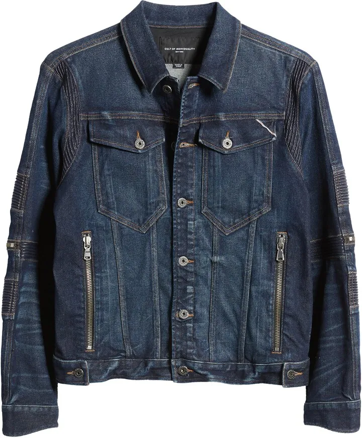 Moto Type II Denim Moto Jacket