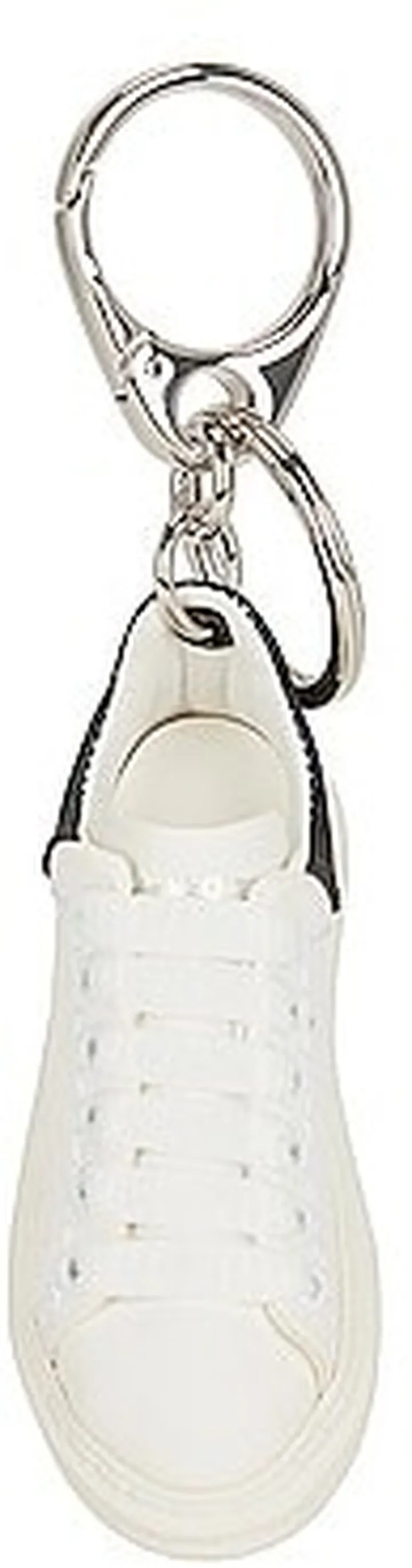 Alexander McQueen Oversize Sneaker Keychain in White