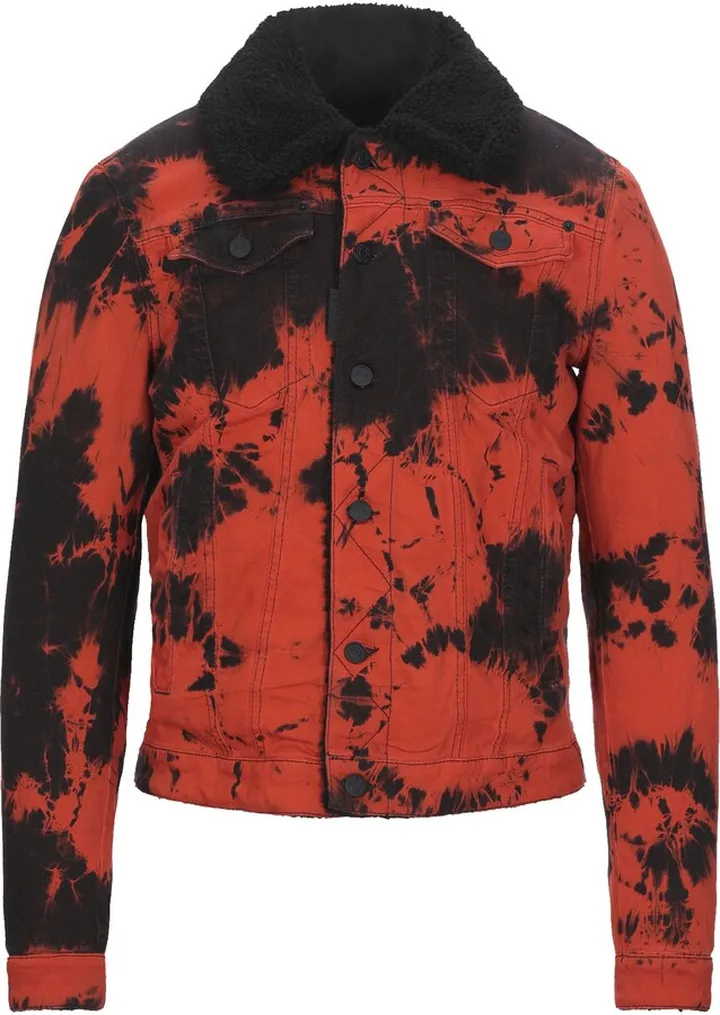 Denim Outerwear Red