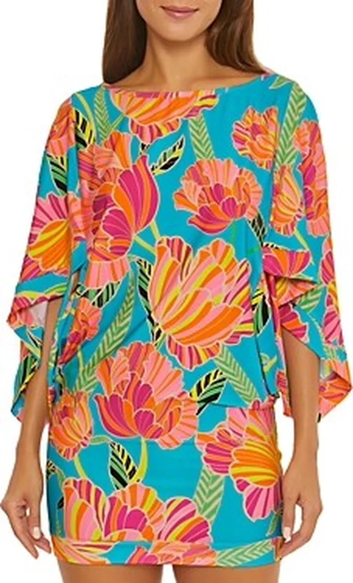 Trina Turk Poppy Printed Tunic Dress