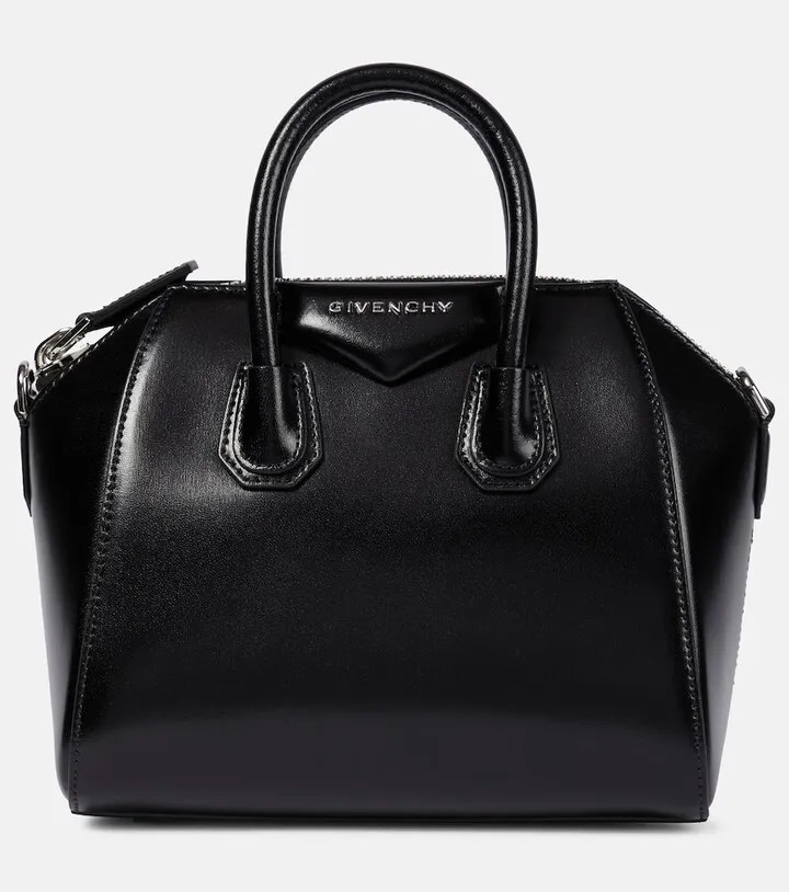 Antigona Mini leather tote