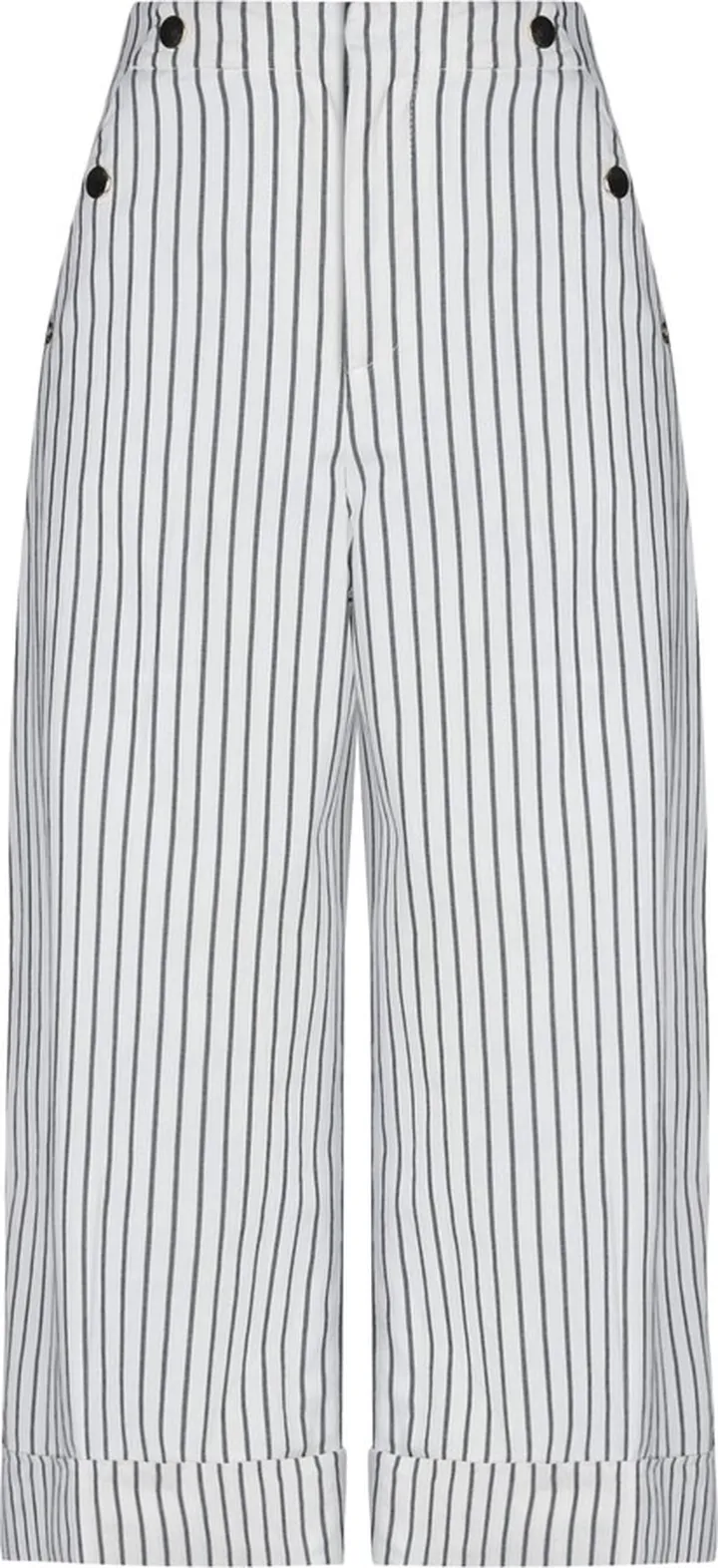 Cropped Pants White