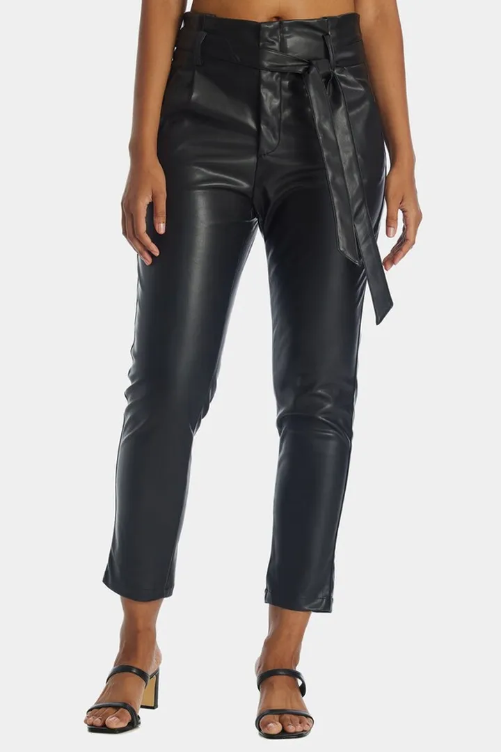 Alaina Faux Leather Pants