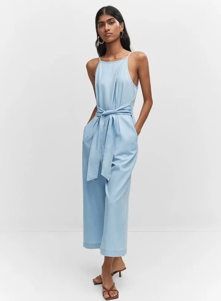 Tie Detail Jumpsuit