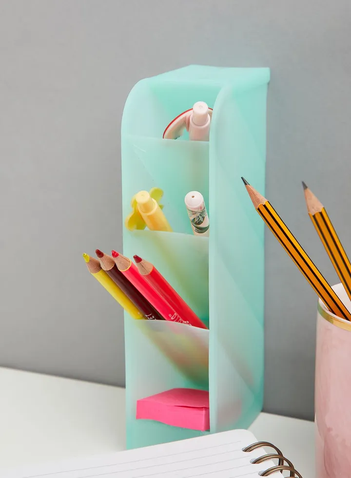 Green Stationery Storage Holder