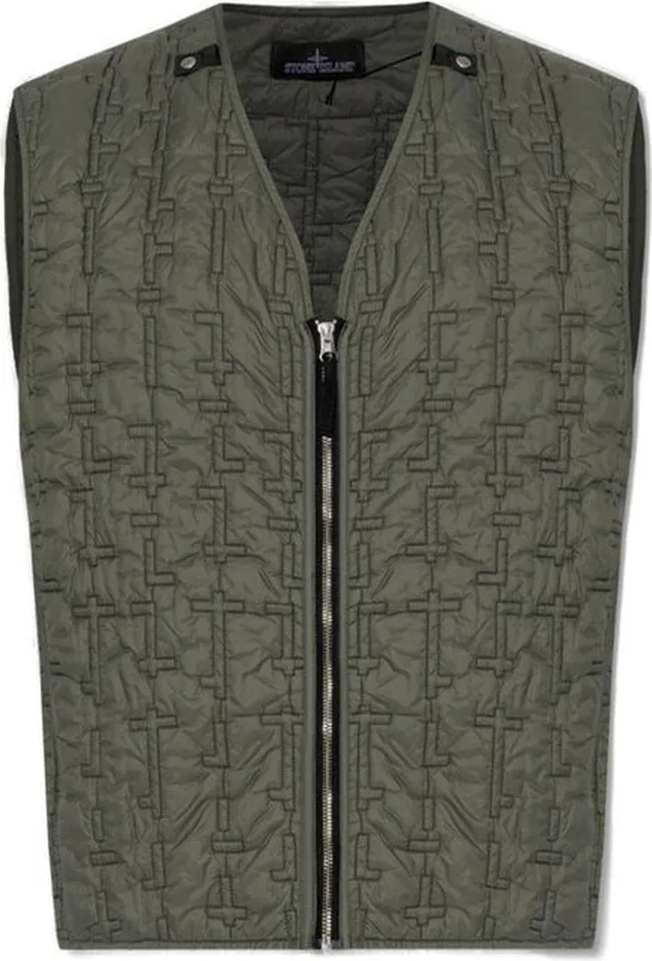 Stone Island Shadow Project Quilted Zipped Gilet