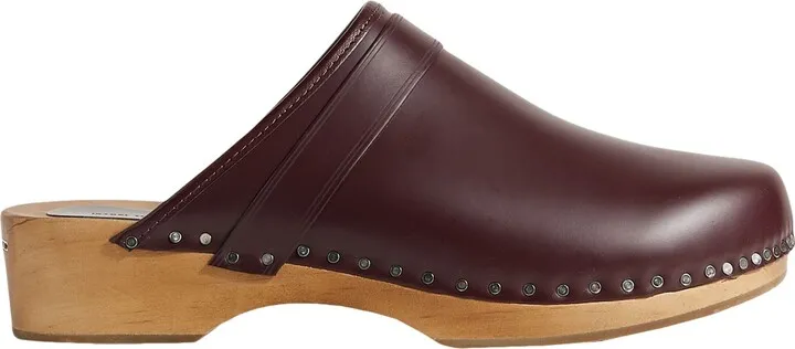 Mules & Clogs Burgundy