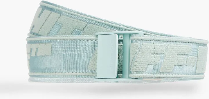 Logo-jacquard belt