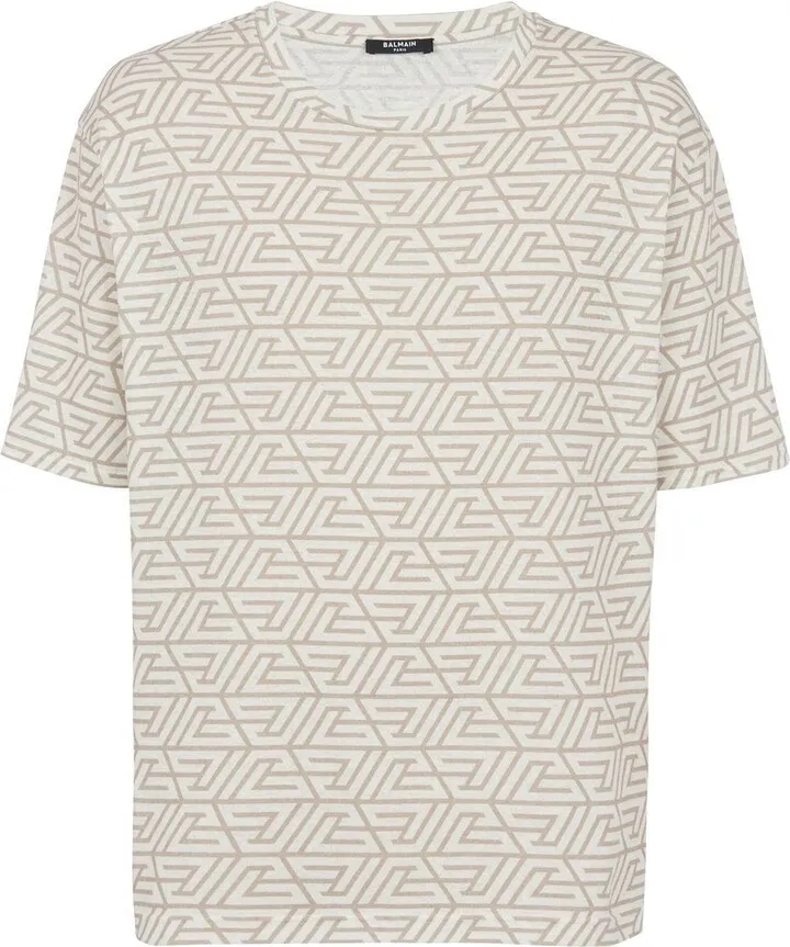 all-over graphic-print T-shirt