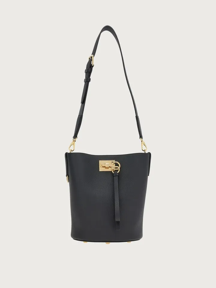 Ferragamo Women Ferragamo Studio bucket bag Black