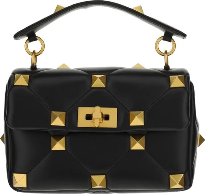 Valentino Garavani Roman Stud Quilted Shoulder Bag