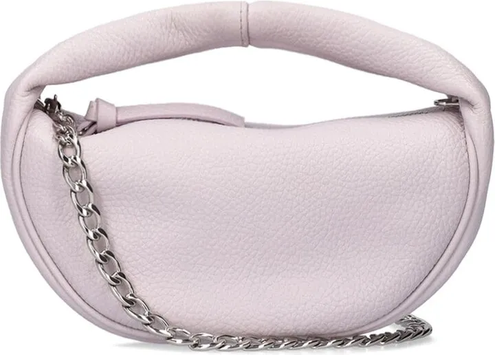 Baby Cush flat grain leather bag