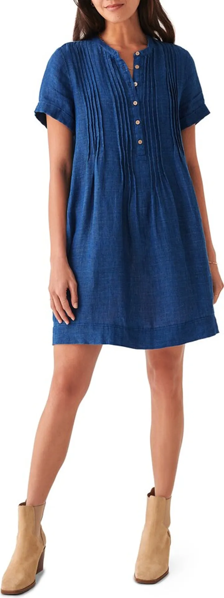 Gemina Linen Dress