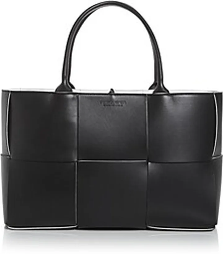 Bottega Veneta Medium Arco Woven Leather Tote